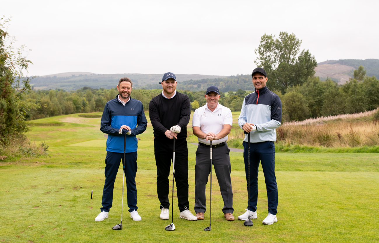 Celebrating success as football legends golf series official sponsor ...